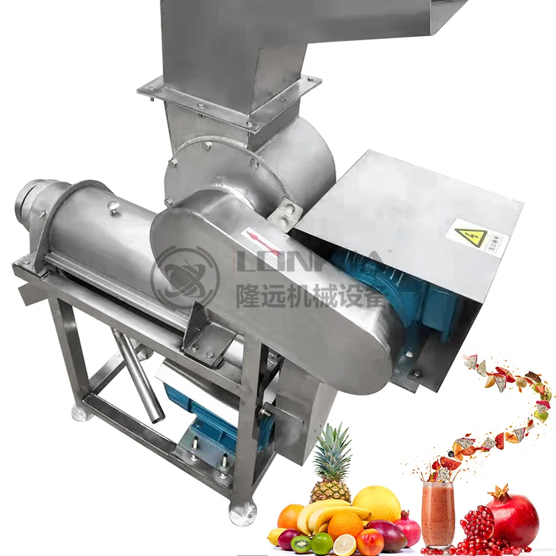 Automatic Fruit Juice Making Machine High Quality Cold Press Pineapple Juicer Extractor Machine