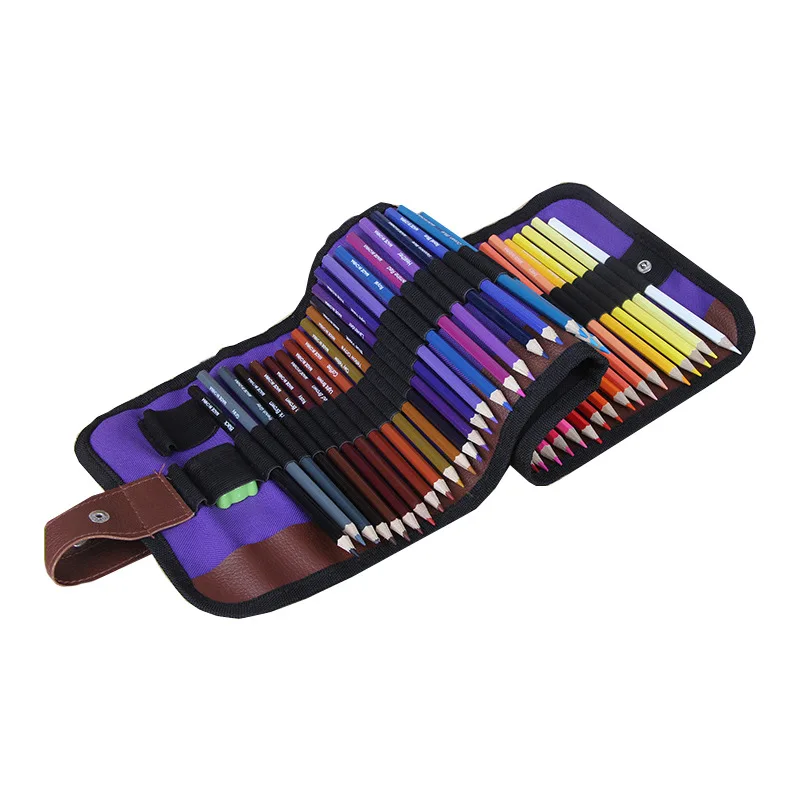 50 Colors Professional Oil Pencils Set Artist Painting Sketching Wood Colouring Pencil Set