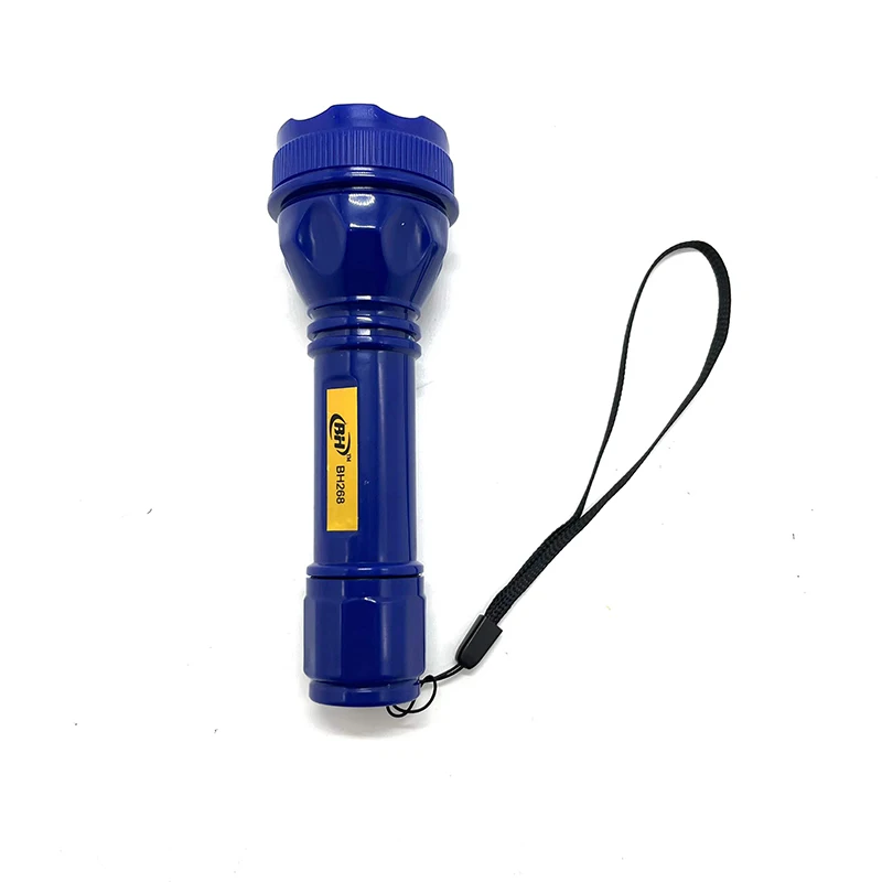 Torch Beautiful Push Switch Cell Lamp Rechargeable Battery Flashlight Hanging