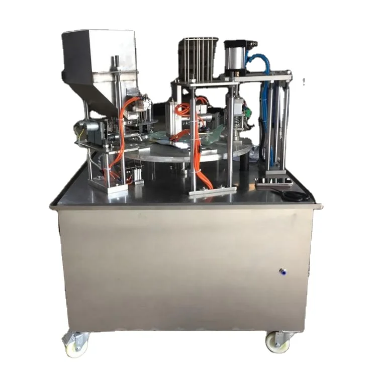 HANBOO Coffee Capsule Machine Coffee capsules filling packing machine use for plastic nespresso k-cup capsules