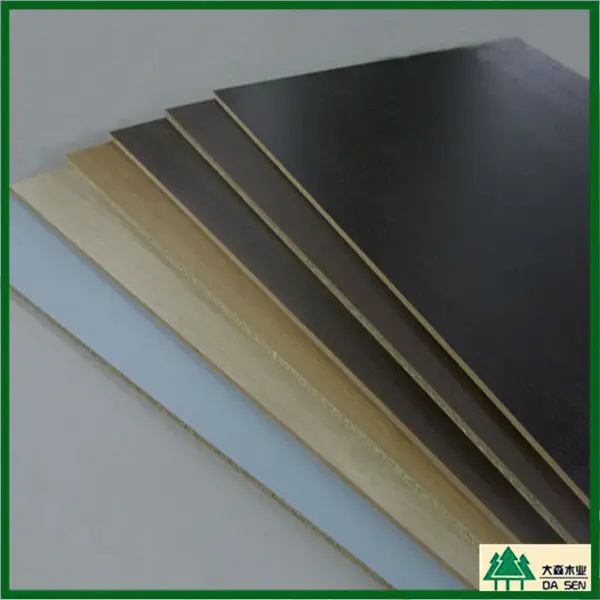 16mm laminated hmr particle board melamine moistureproof chipboard for home furniture