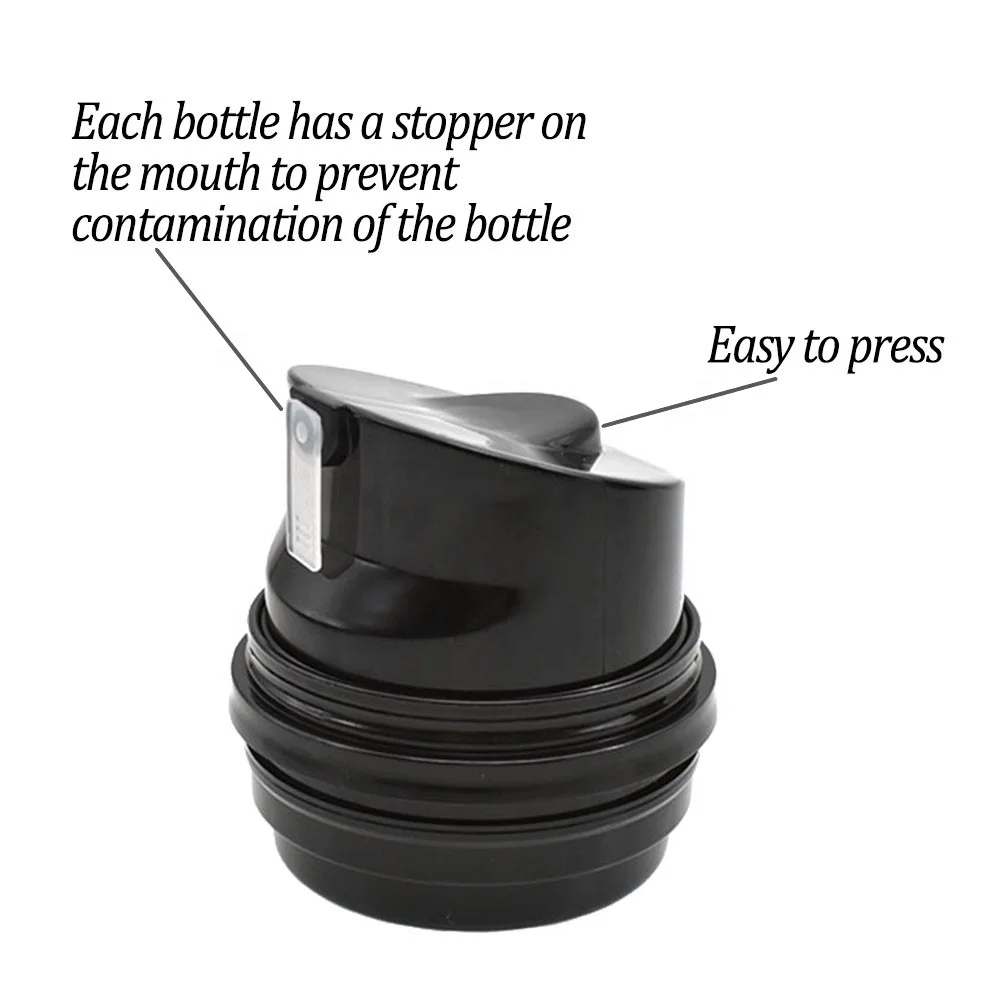 High quality 30ml 50ml 80ml 100ml vacuum pump plastic bottle for lotion cosmetic packaging PP pump bottle