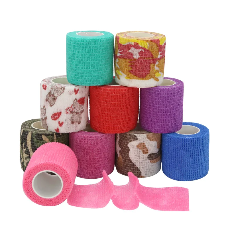 Manufacturer 2.5/5/7.5/10cm Emergency First Aid Bandage Disposable Equipment Fitness Crepe Stockinette Trauma Bandage