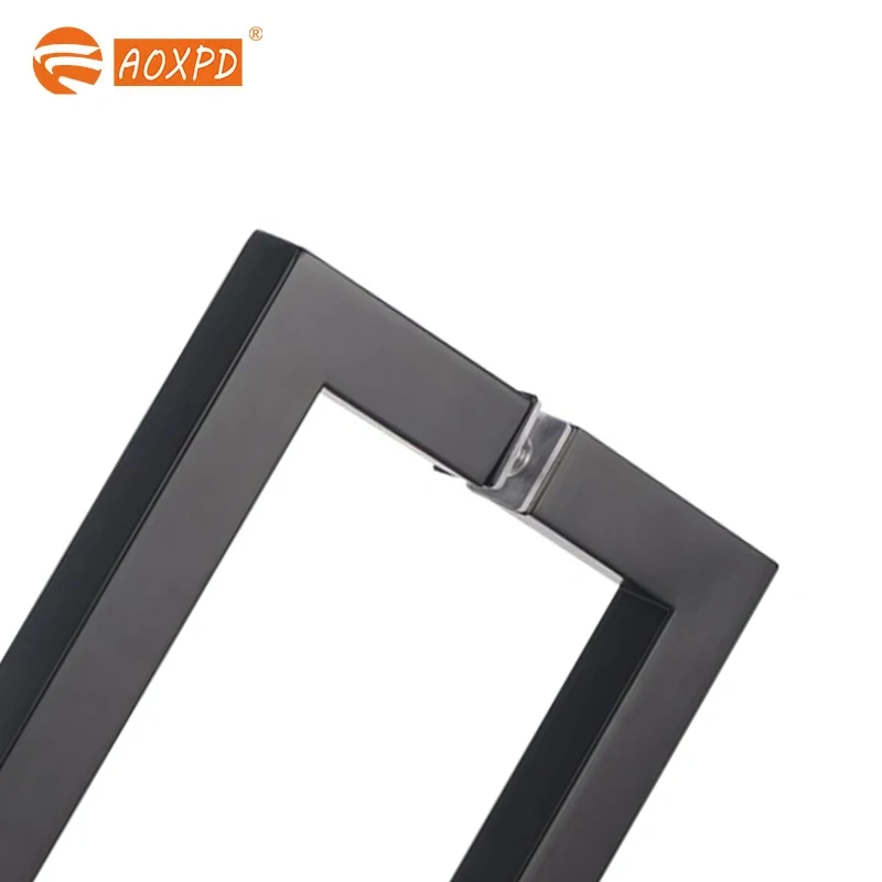 Factory wholesale custom stainless steel door handle shower room bathroom glass door handle