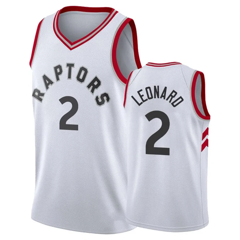 
2021 Newest Wholesale China Best Quality Cheap Custom Embroidered Toronto Raptor Basketball Jerseys 2 Kawhi Leonard 1 Mccrady 