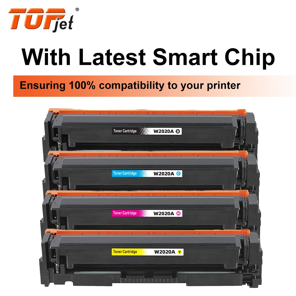 Topjet поставщик 414A 415A 416A w202020a W2030A W2040A цветной тонер-картридж совместимый с принтером HP LaserJet M479fdw
