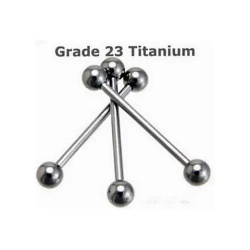Ювелирные изделия для пирсинга языка из титана G23