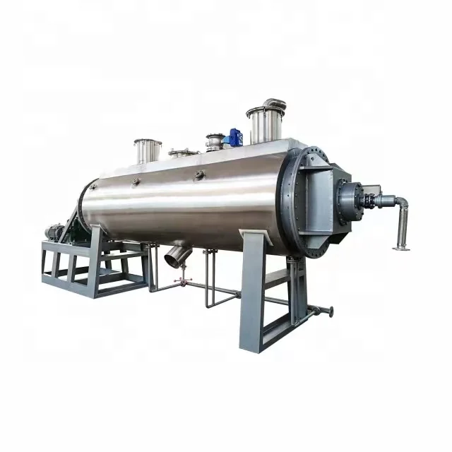 Vacuum dryer machine for volatile organic solvents drying waste salt water sludge industrial with energy saving