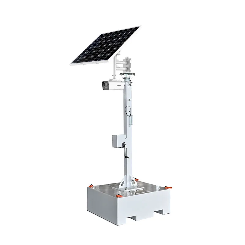 Hikvision Factory Direct Sales 4MP 8MP ColorVu Solar Panel Security Camera 4G Network Connection Solar Integrated Came