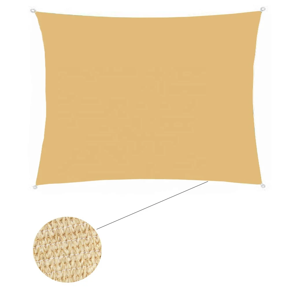 
2020 Hot Selling Garden Outdoor Customized Rectangular shade sail 