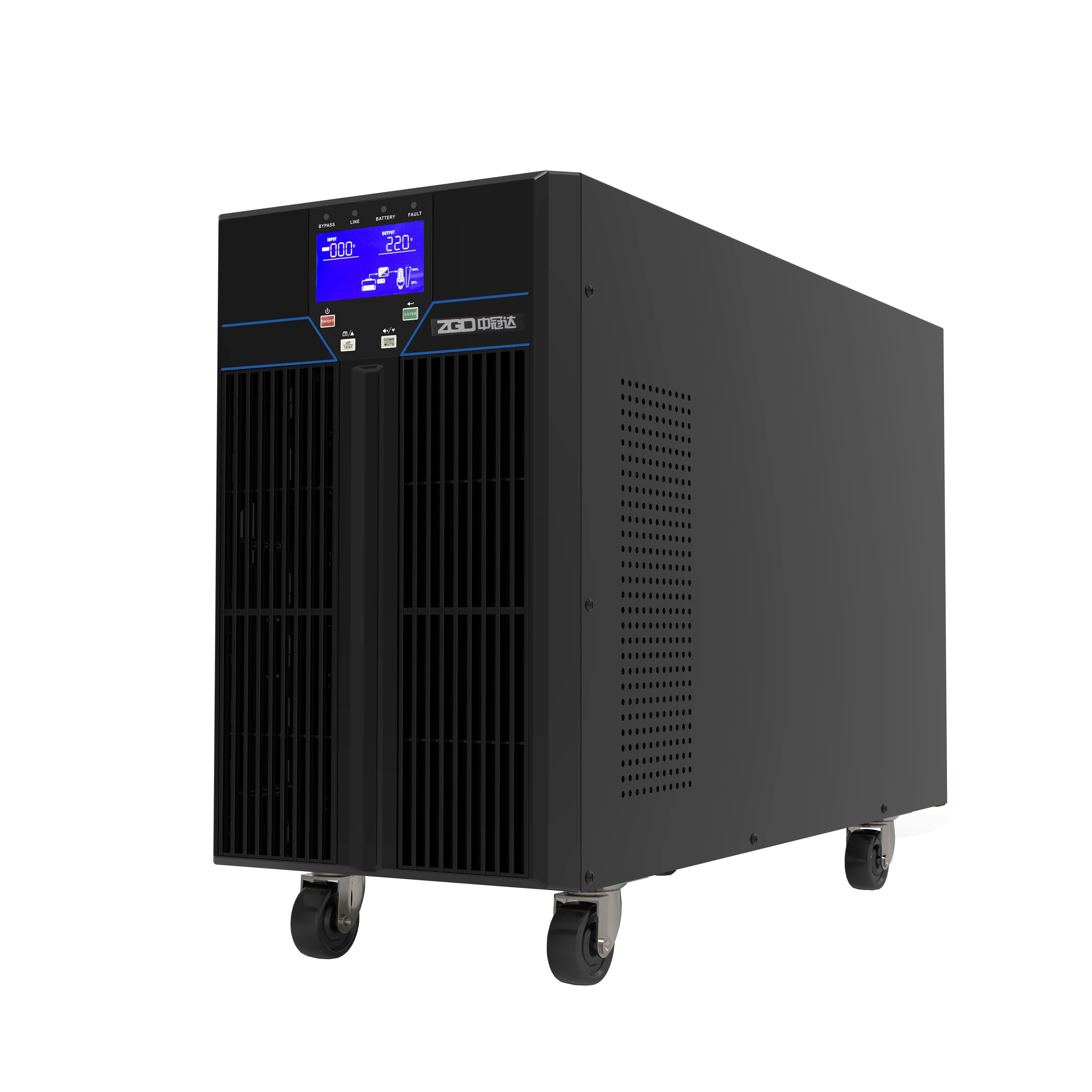 Двойное преобразование 4.8kW 6kva Смарт Ups дата-центр Ups системы