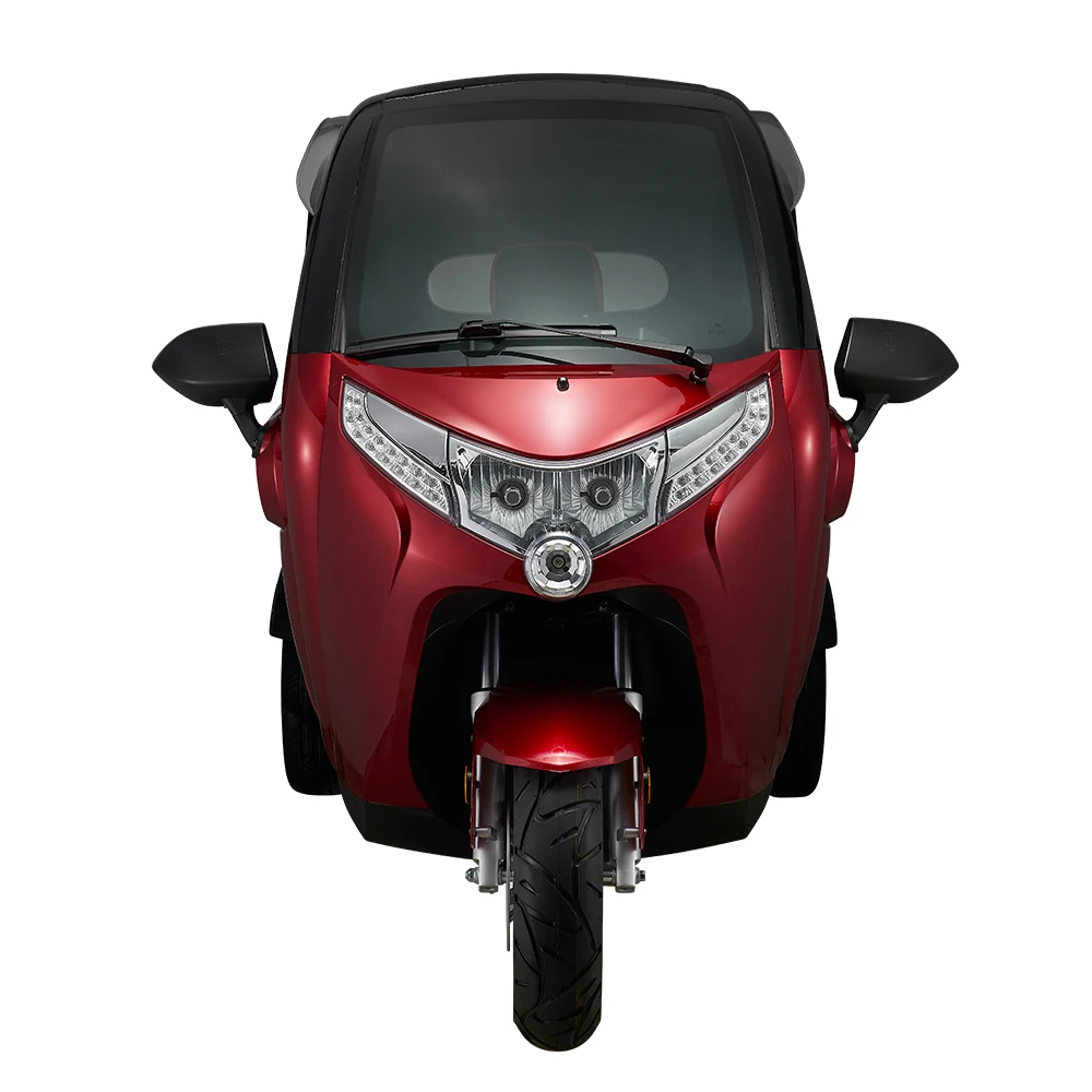 POLARIS High Speed Electric Passenger Tricycle Trike Scooter Motorcycle with 3 Wheel for Adult