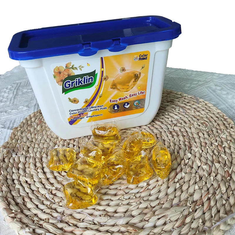 Wholesale Factory Price Super Cleaning products Colorful Laundry Pods for Washing Clothes Baby Laundry Pods