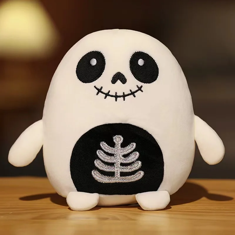 Cute Cartoon Halloween Doll Vampire Skull Monster Pumpkin Man Doll Holiday Stuffed Animal Doll