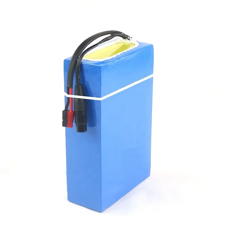 customized waterpoof pvc rechargeable 24v 12ah 10ah 15ah 18650 lithium ion battery pack with 2A charger