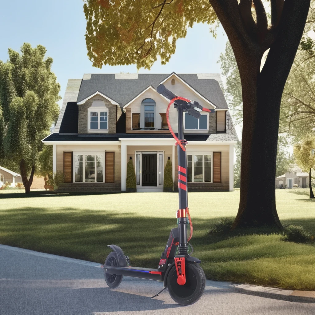 8-Inch Off-Road Electric Scooter for Teenagers 24V5.2AH Wholesale Electric Bikes with  and Digital Smart Features