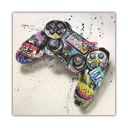 Diy Painting Kit Canvas Print Painting Colors Custom Games Console Printed Painting Wall Art
