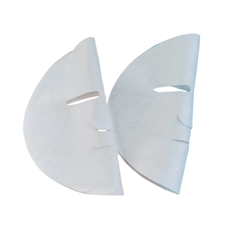 30gsm новый материал микрофибра маска для лица спанлейс ткани высокого качества сухая маска для лица лист