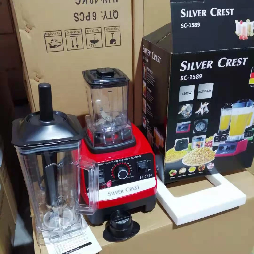 Блендер silver crest с 2 банками блендер 4500 Вт чашками и двойной