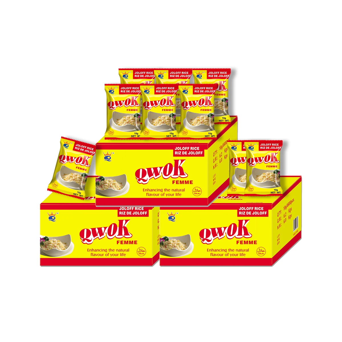 17g/sachet fried rice seasoning powder