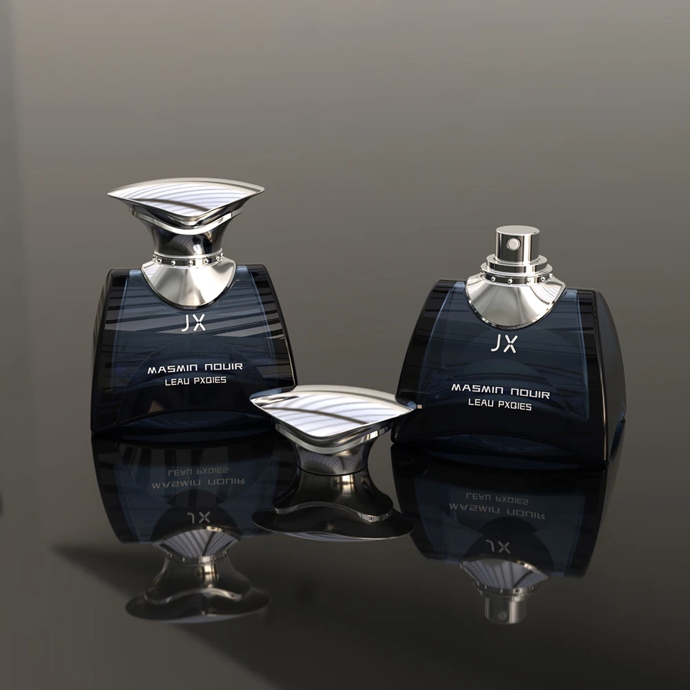 blue color men perfume bottle wholesale dubai empty car air freshener perfume glass bottle