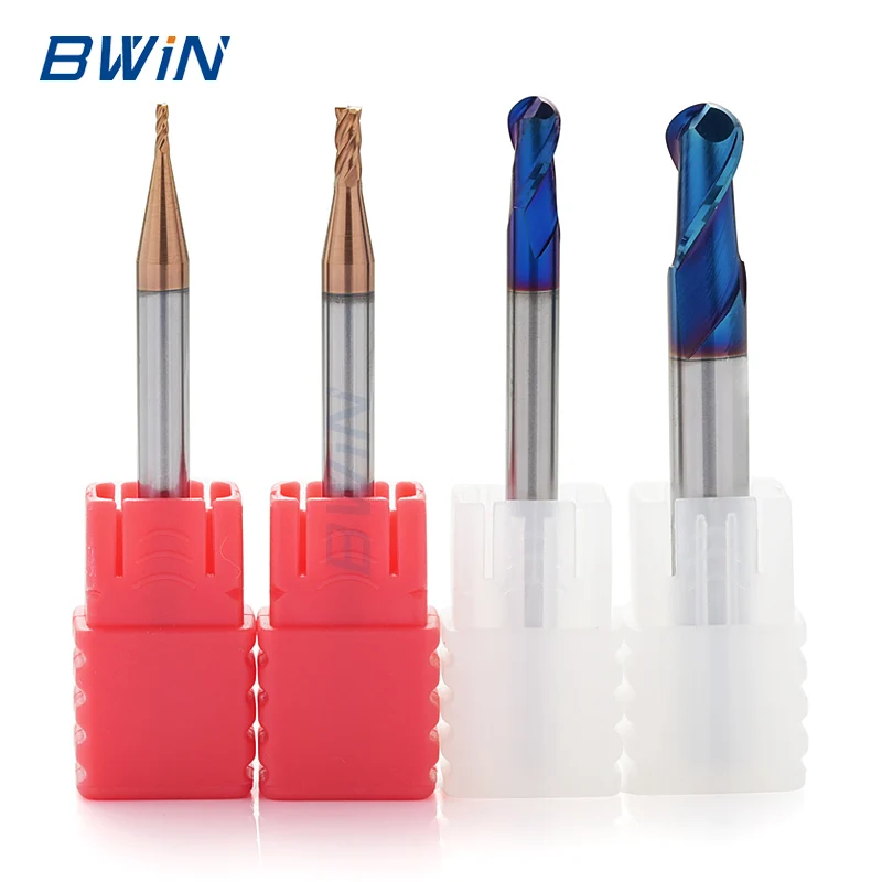 HRC 45 55 65 end mill 3mm shank 12mm d12 2flutes cnc 5/8 carbide DLC endmill for aluminium