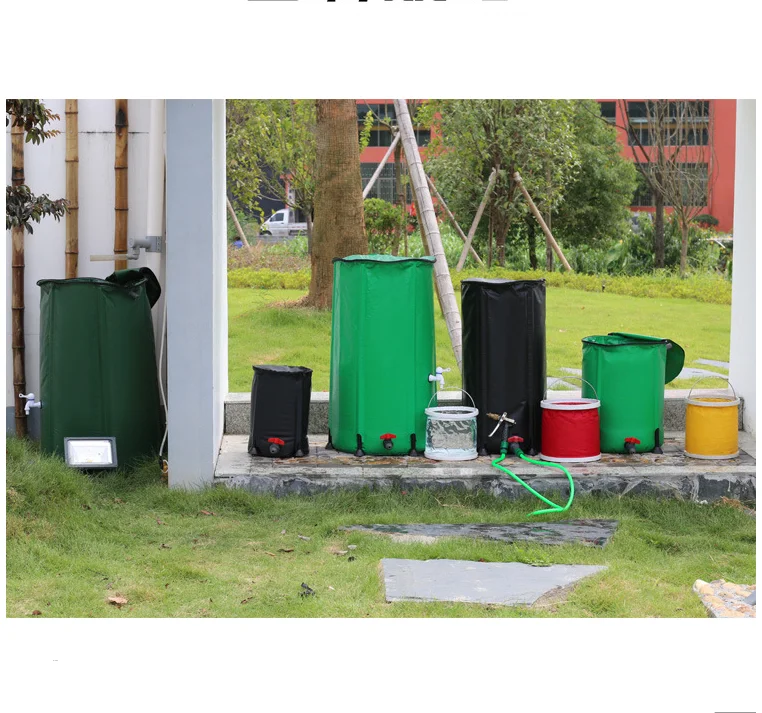 50L Compressible rain barrel