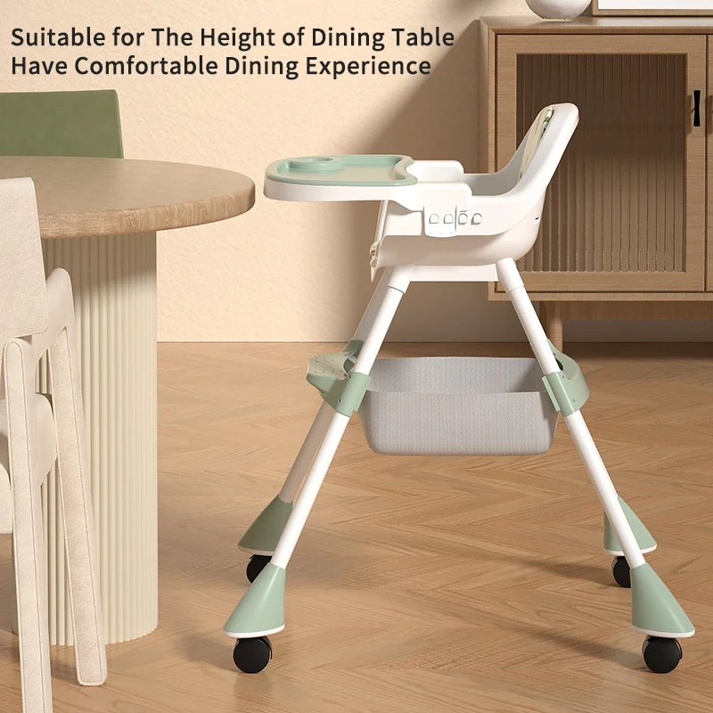 Multi-functional Folding Highchair Seat  Portable High Chair For baby dining chair baby feeding chair