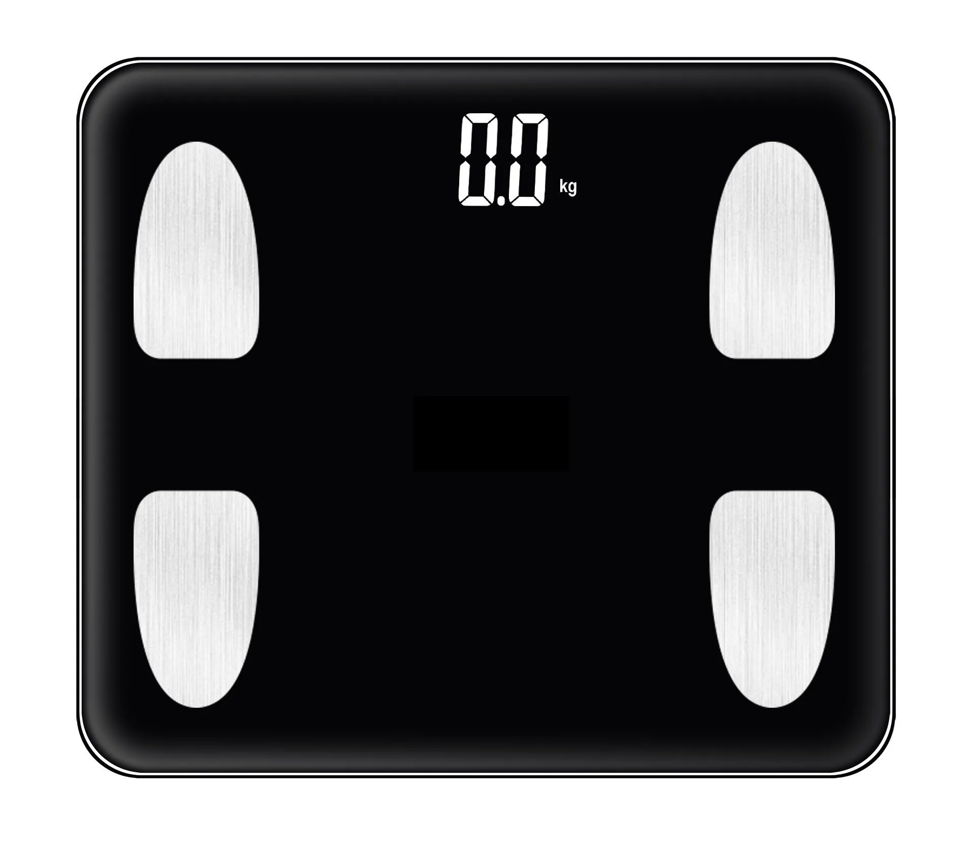 Portable Electronic Glass Platform Body Fat Scale CE Certified Digital Bathroom Scale Cute Home Use Cheap Home Balance Scale