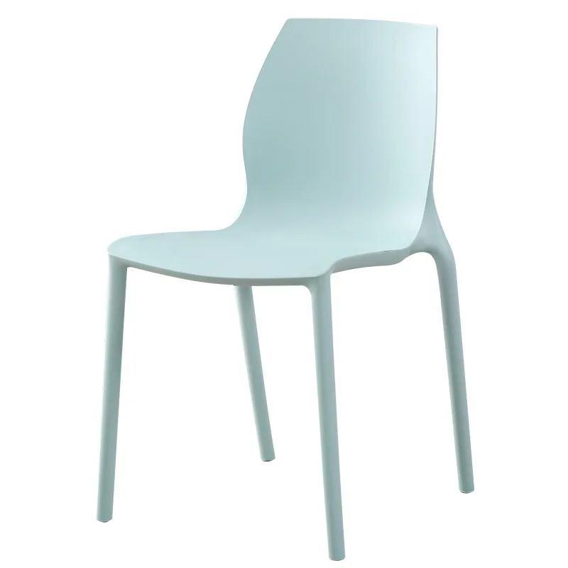 Modern stacking colored restaurant chair cafe bar studio polypropylene Leisure PP plastic dining chair