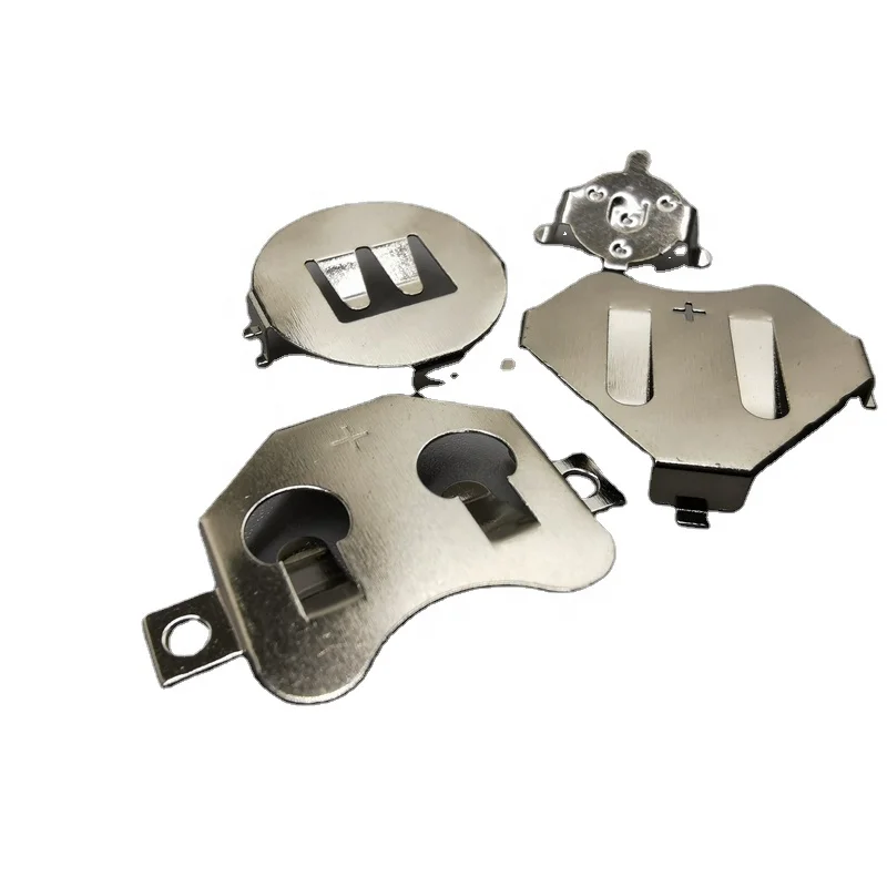 Custom Battery Holder Metal CR1025 Battery Holder Coin Cell Holder