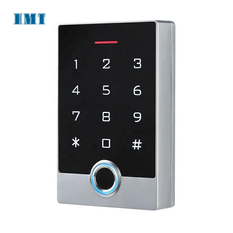 IP68 Waterproof Tuya APP WiFi Keypad Touch Screen Fingerprint Rfid Access Control Reader fingerprint biometric reader