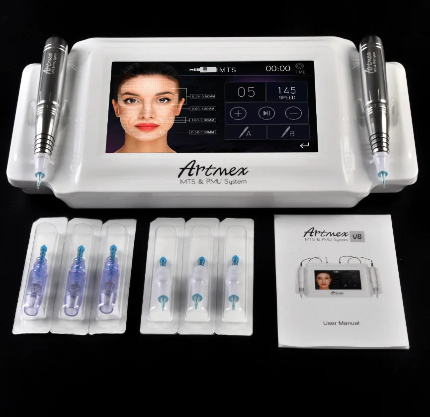 2020 hot sell V8 Artmex Rechargeable digital microblading pen 3d eyebrow tattoo machines