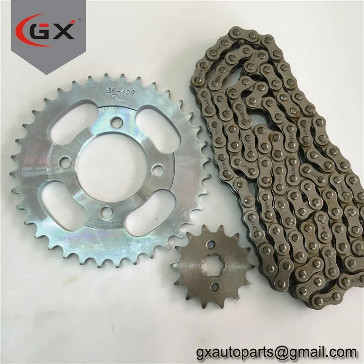 Цепная Звездочка для мотоцикла DY100 428 36T 14T A3 /1045 сталь