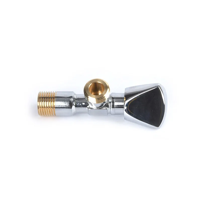 FuSan Promotion Price open slowly zinc handle ,Bathroom Angle Valve Toilet,brass angle valve
