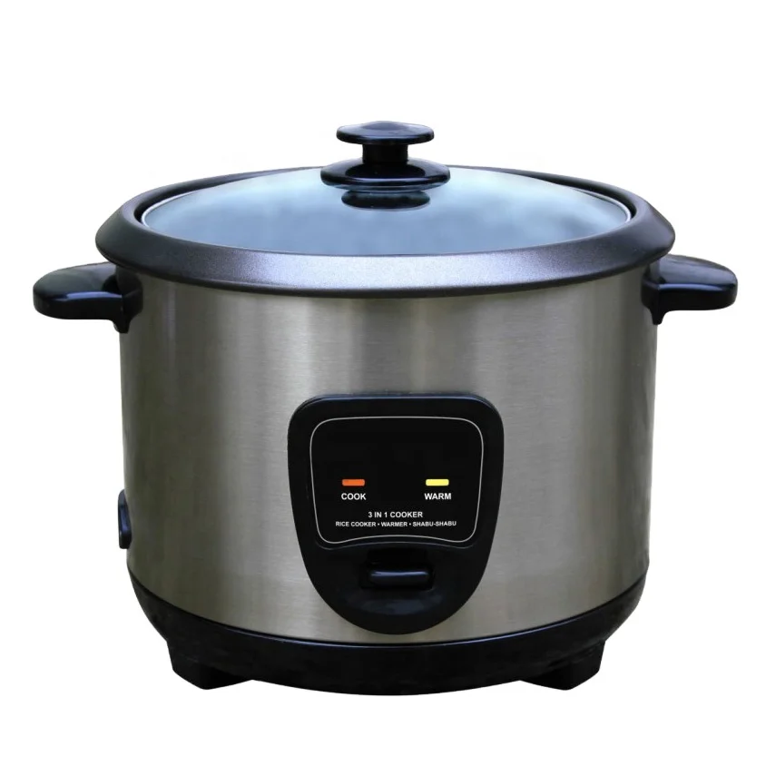 wholesale Mini Cooker Kitchen Appliances Stainless Steel  Cylinder Electric Rice Cooker 1.2l-2.8l