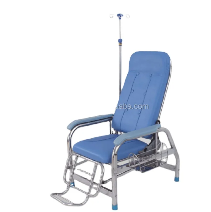 Hospital furniture patient chair IV infusion chairs for sale medical stainless steel infusion chair BC0918-69