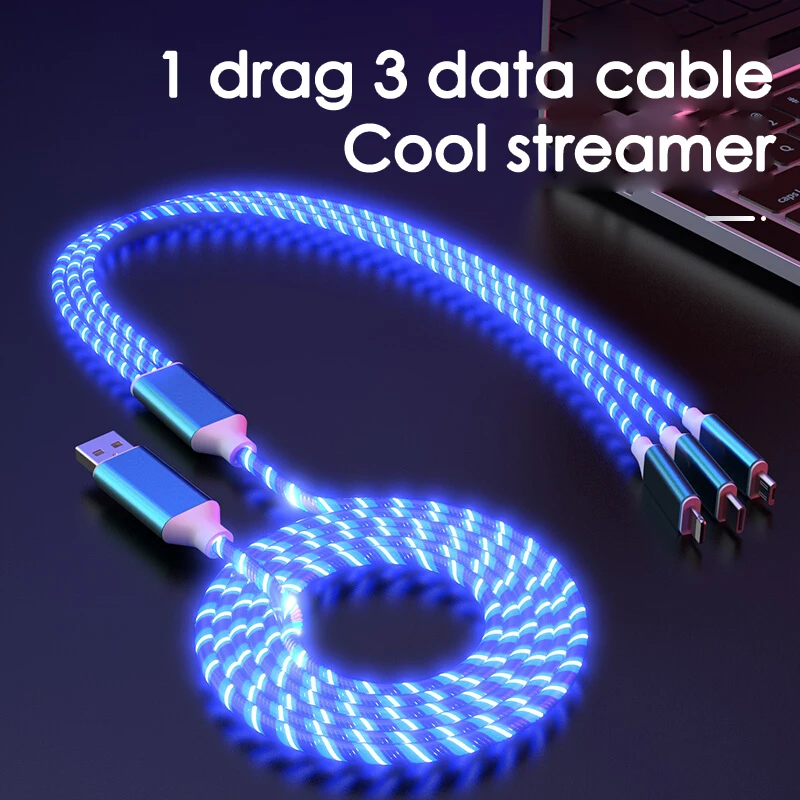  3 в 1 Usb-кабель для зарядки и передачи