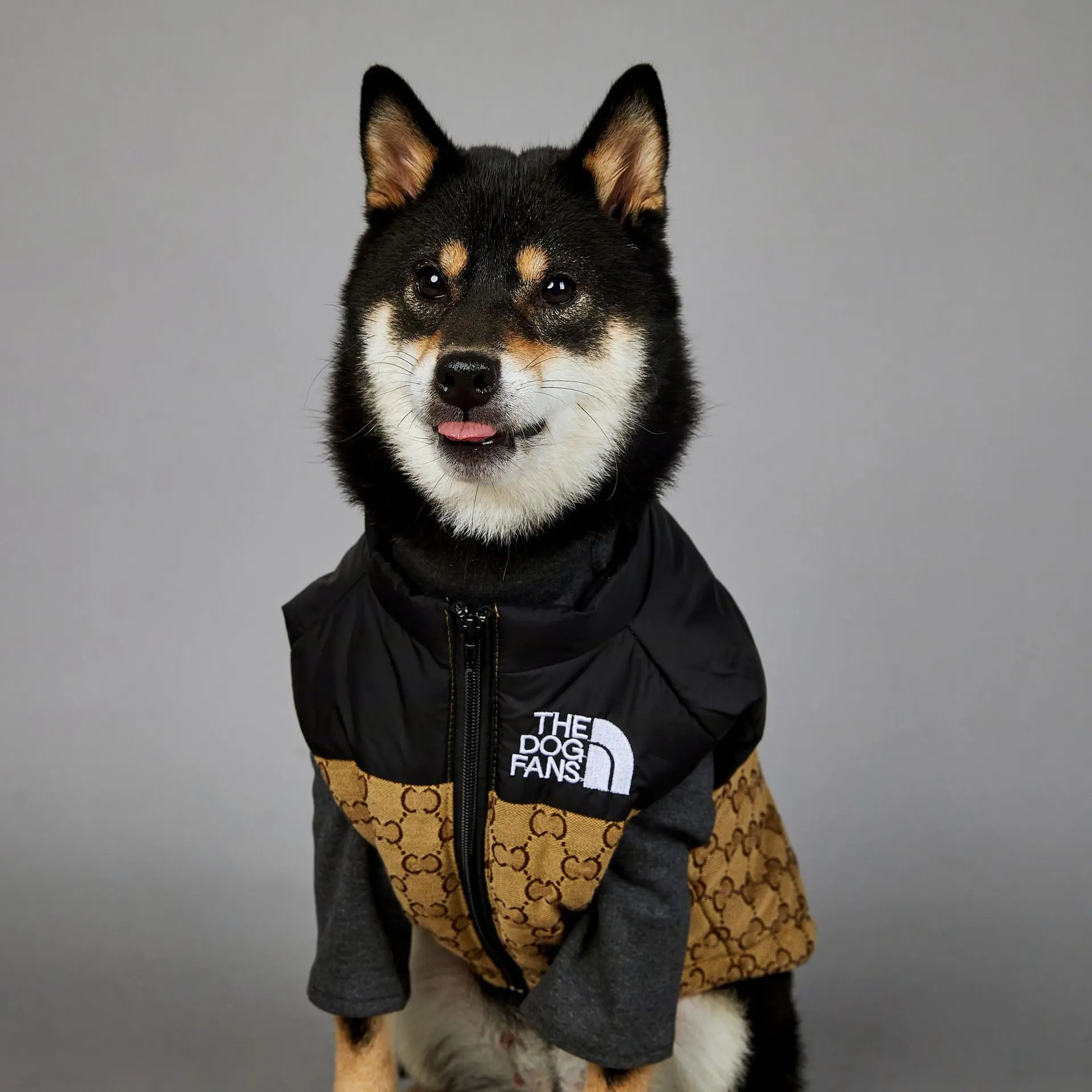 JXANRY  2022 Pet Winter Luxury Clothes Dog Popular Fashion Coat Big Dog Prevent Wind and Rain from Splashing Water