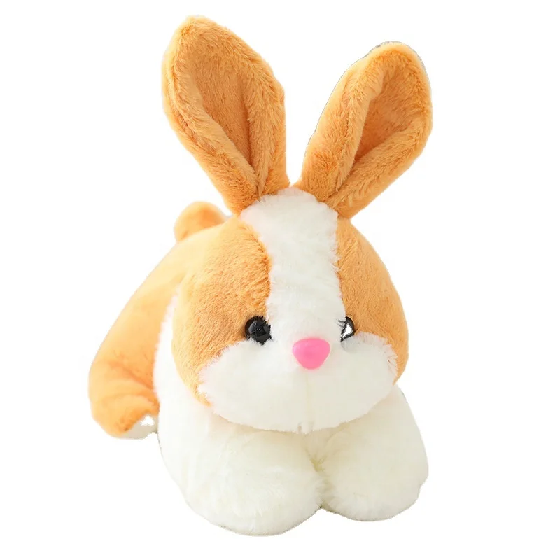 Rabbit plush doll custom pillows plush toy get down the rabbit toy