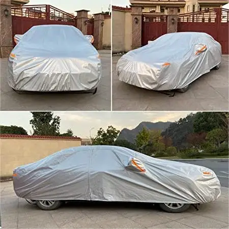 Наружные аксессуары полноразмерный чехол для автомобиля с ремешками водонепроницаемый на любую погоду