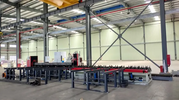 Pipe prefabrication CNC/PLC beveling machine