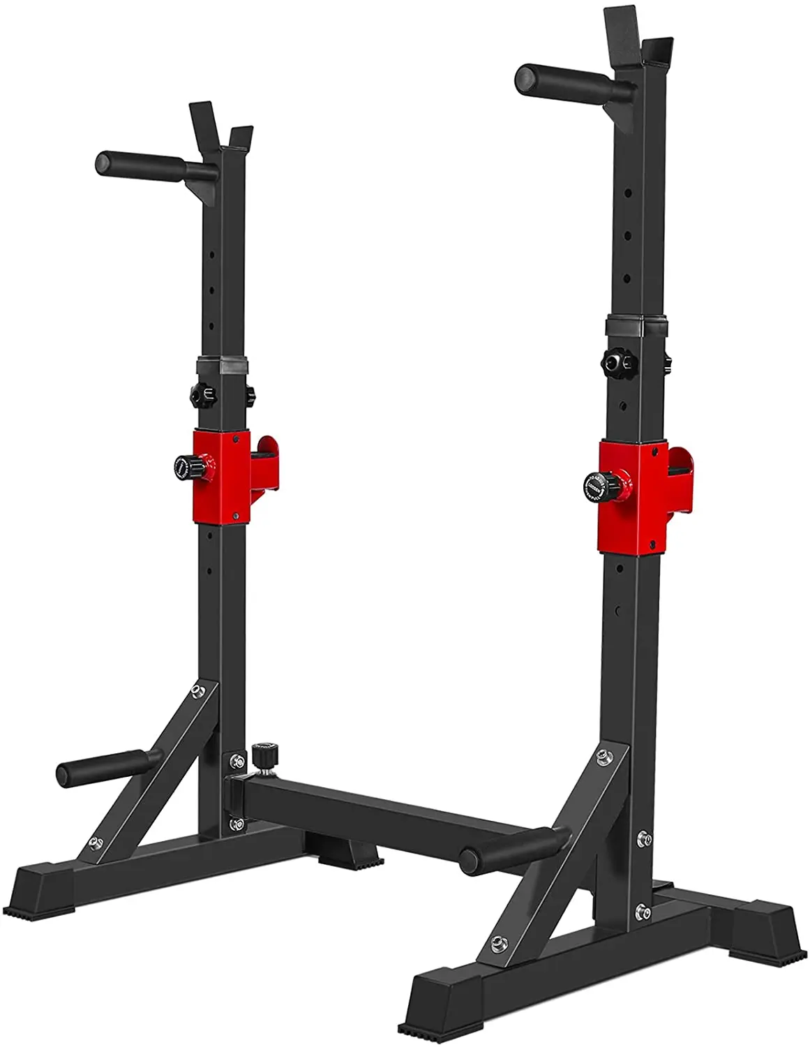 Foldable Power Squat Stand Rack Gym Equipment Adjustable Gym Squat Barbell Fitness Stand Tools Support Power Rack