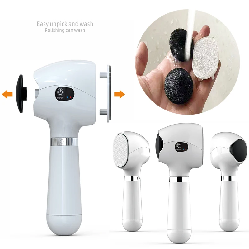 Electric Foot Grinder Skin Care 3 in 1 Electric Callus Remover Foot Pumice Dead Skin Remover