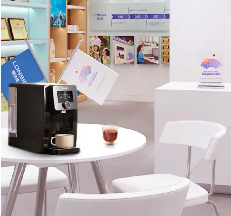 Cost-effective Hot and Cold Countertop Water Dispenser with Filter Electric Plastic Desktop Zhongshan Xunran Electric Technology