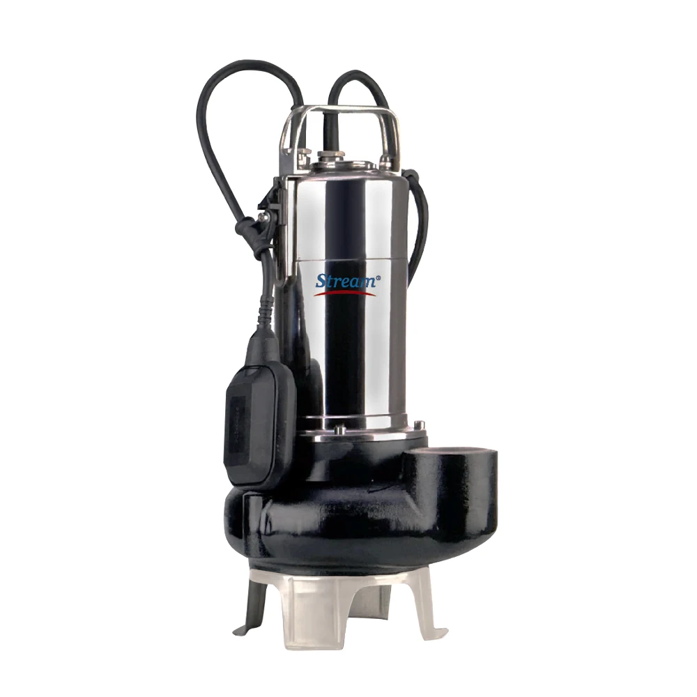 Погружной насос для грязной воды из нержавеющей стали с вихревым рабочим колесом