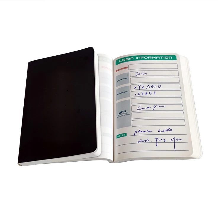 Влагозащищенная книга Stone Paper Book для криптовалюты с фразой и паролем