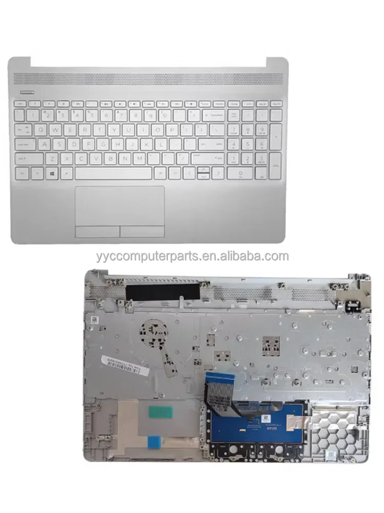 New L52023-001 For HP 15-DW 15S-DU 15S-DY Palmrest US TouchPad Keyboard Non-Backlit