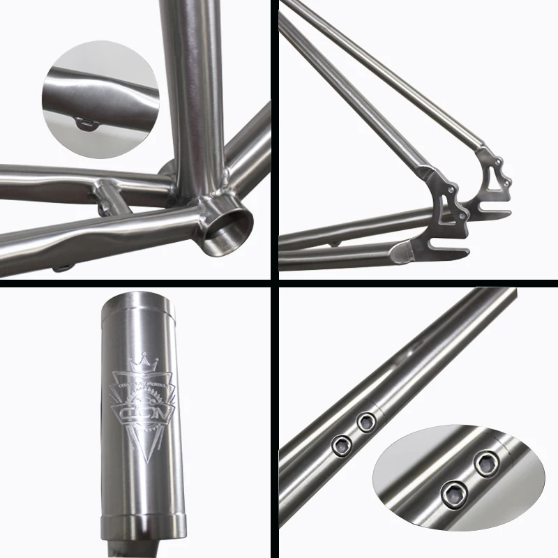 Wholesale of Titanium Road Bike Belt Drive Frame