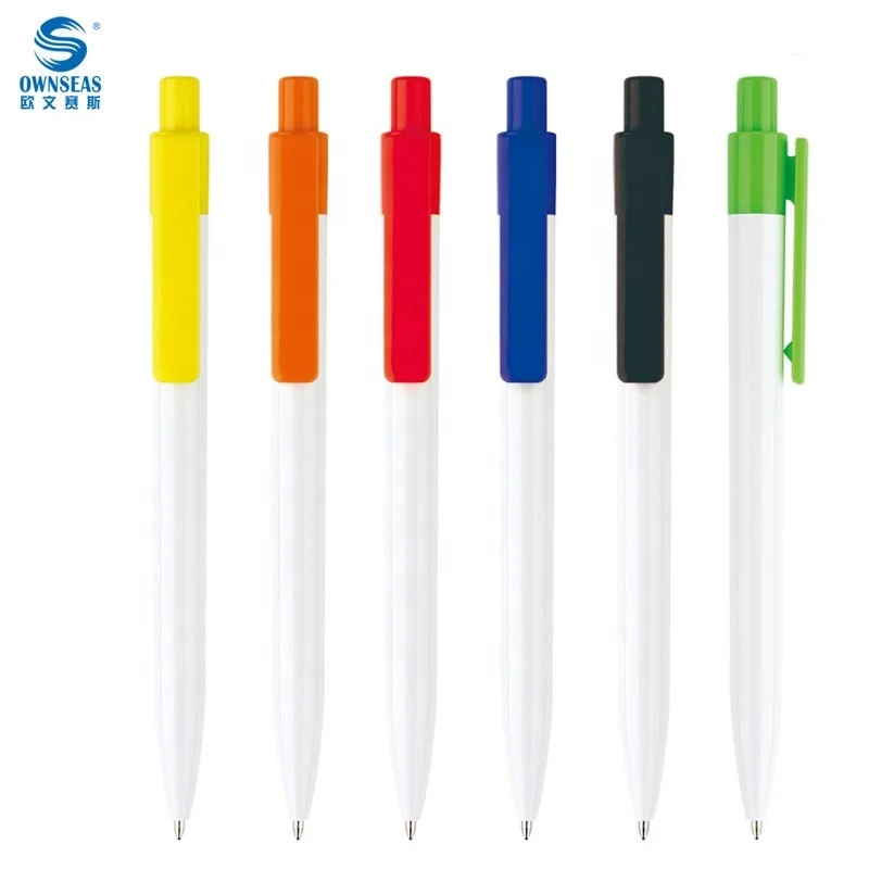 Custom Logo School Office Plastic ABS 0.7 1.0 Roller Refill Ball Point Pen